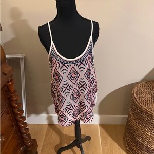 Love Sam tank. Embroidered tank.